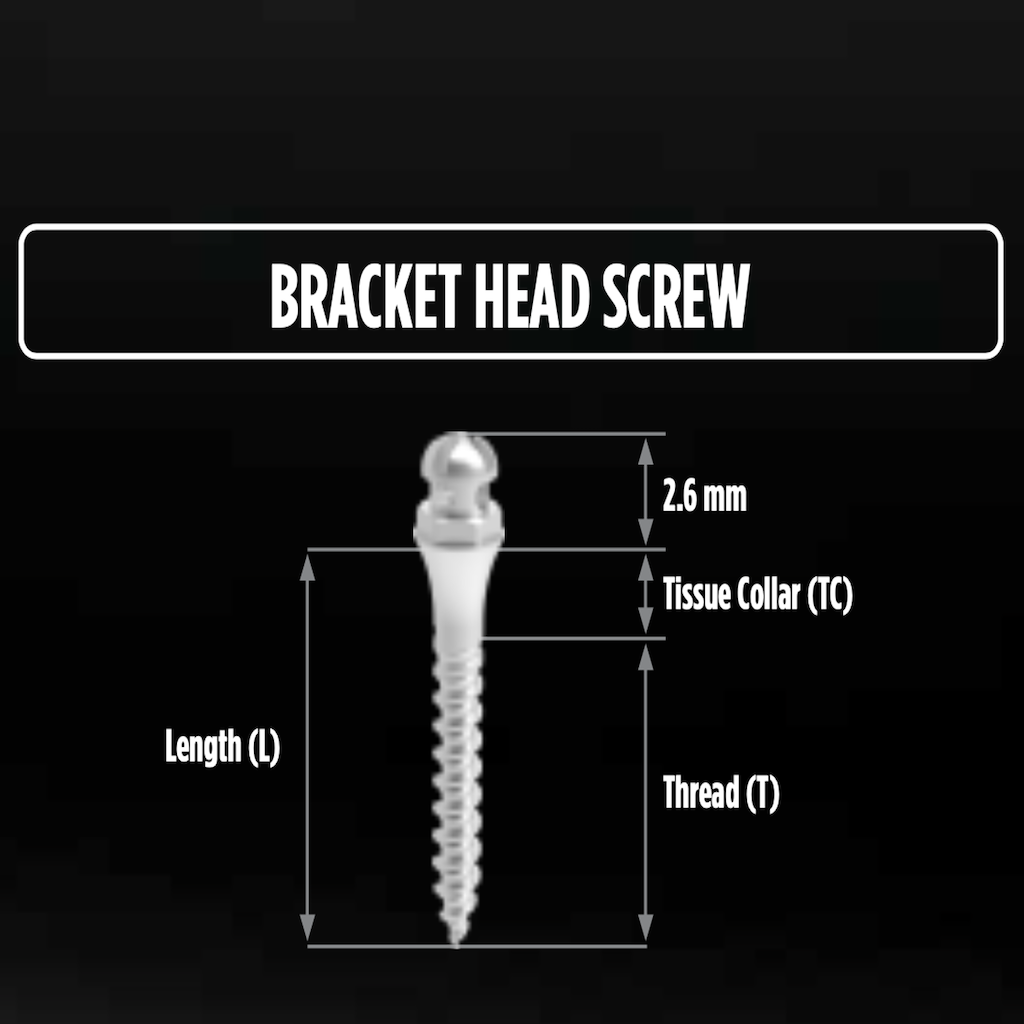 Orthodontic Bracket Head Screw BioInfinity