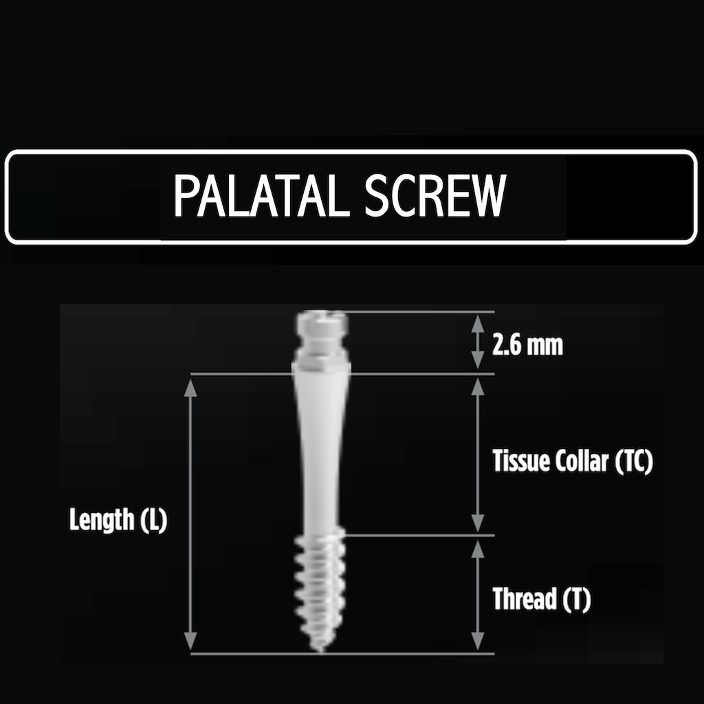 Orthodontic Palatal Screw BioInfinity