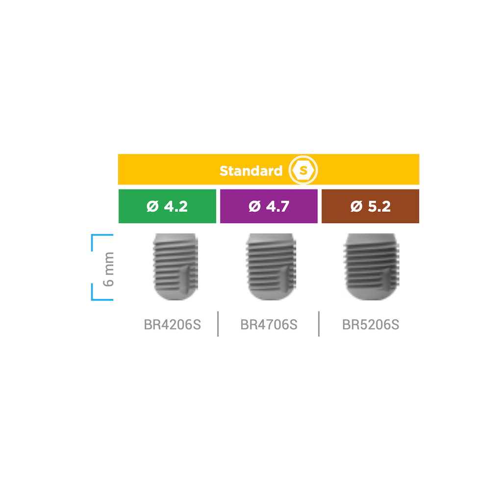 Bone Level Short Implant Soft Standard 4.2 x 6 mm BioInfinity - BR4206S