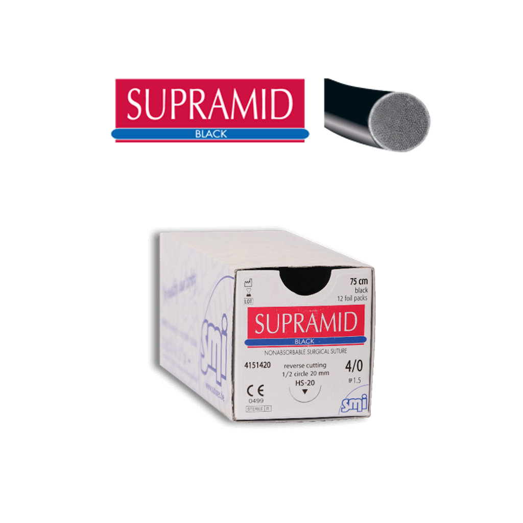 AVPMedTech-SMI-Sutures-non-resorbable-supramid-black