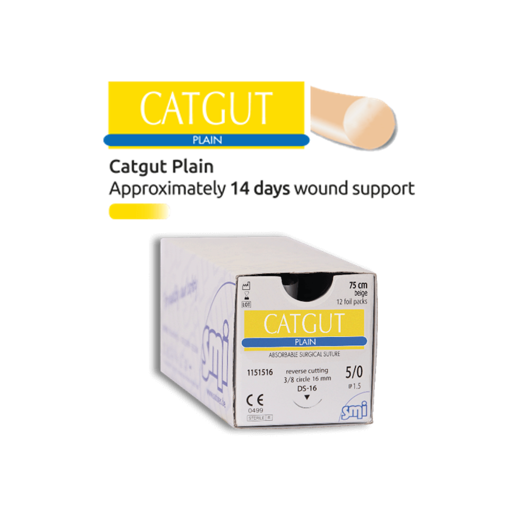 AVPMedTech-SMI-Sutures-resorbable-Catgut-plain