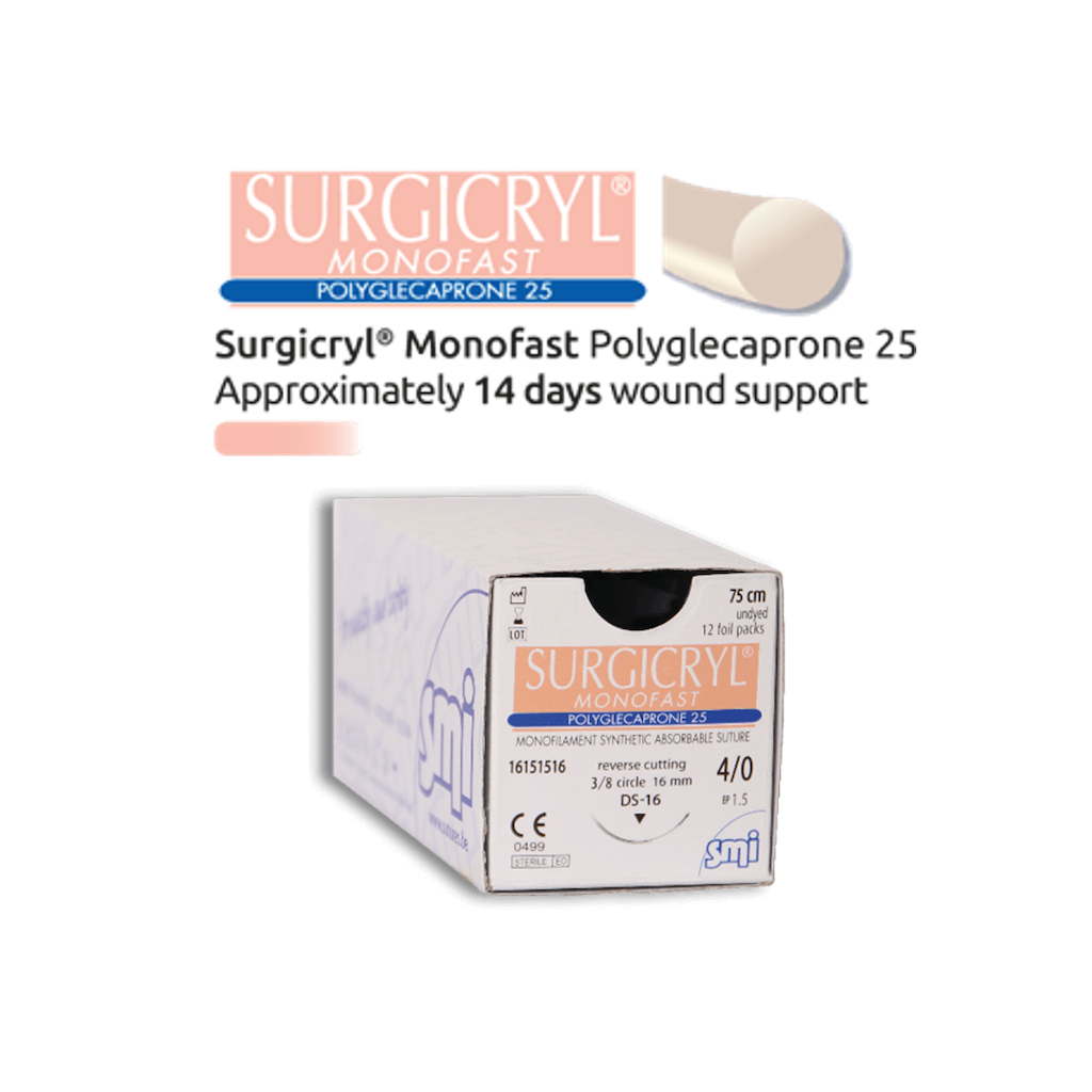 AVPMedTech-SMI-Sutures-resorbable-Surgicryl-Monofast-Monofilament